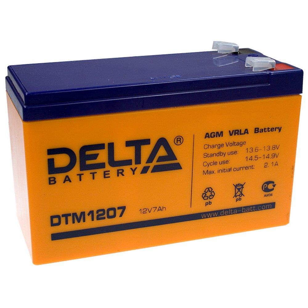 Аккумулятор для ИБП Delta DTM 1207 (12V/7.2Ah)