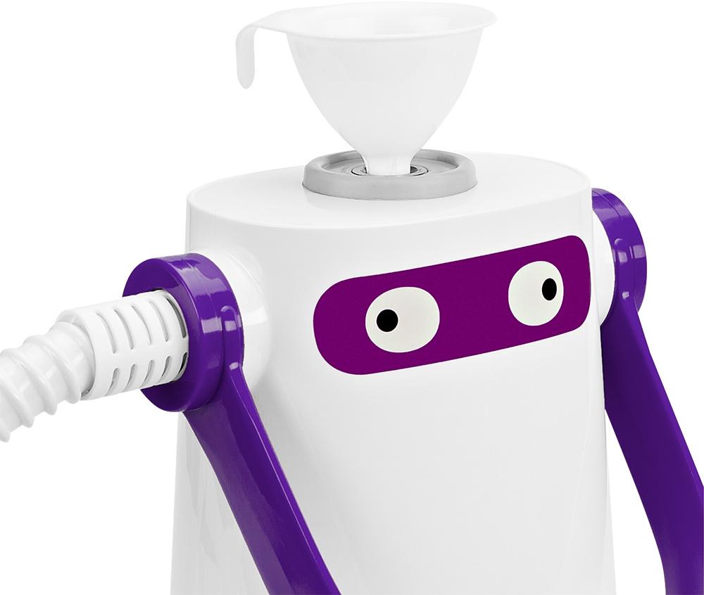 Пароочиститель Kitfort КТ-9109-1 белый/фиолетовый