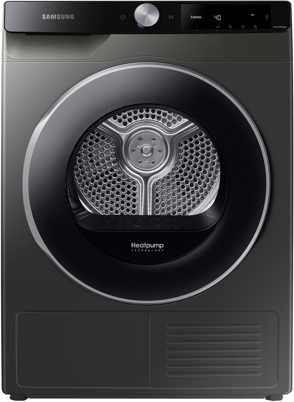 Сушильная машина Samsung DV90T6240LX/LP нержавеющая сталь