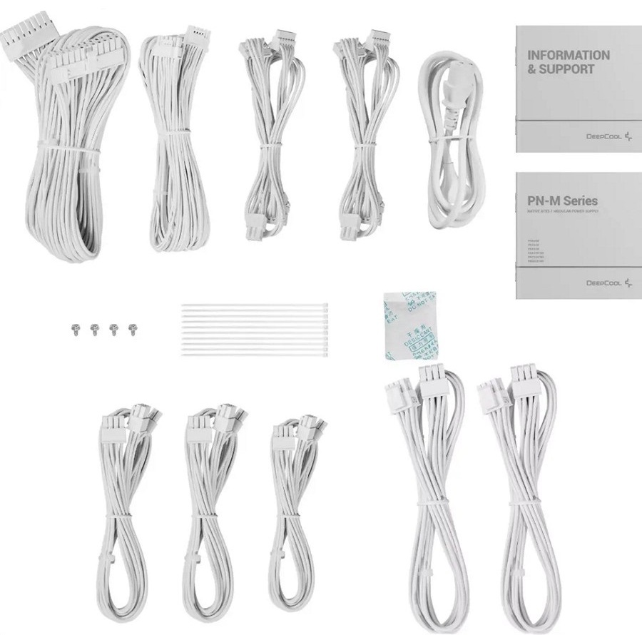 Блок питания DeepСool GameStorm PN1200M WH 1200W белый (R-PNC00M-FC0W-WGEU)