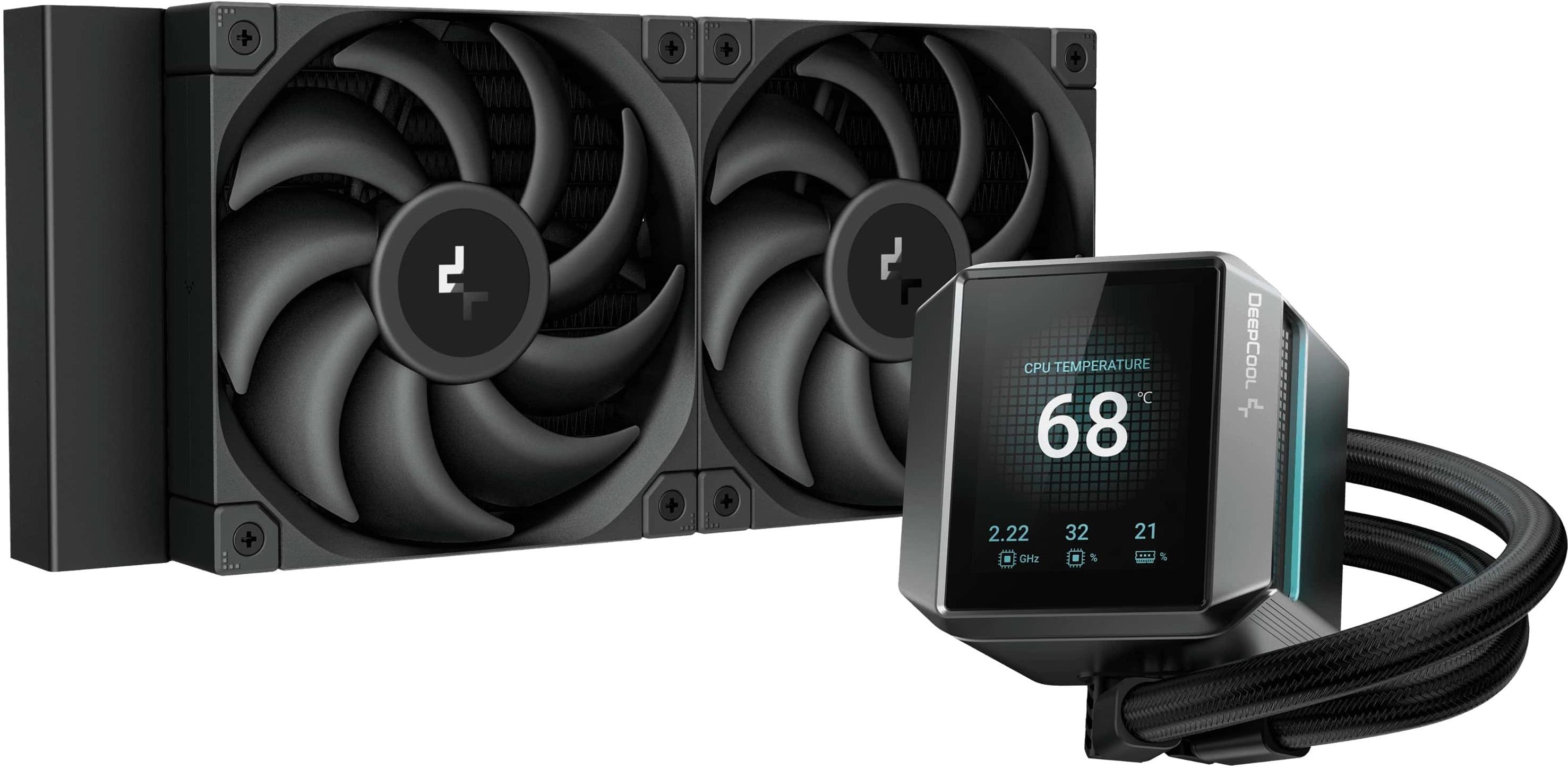 Кулер для процессора DeepCool MYSTIQUE 240 черный (R-LX550-BKDSNC-G-1)
