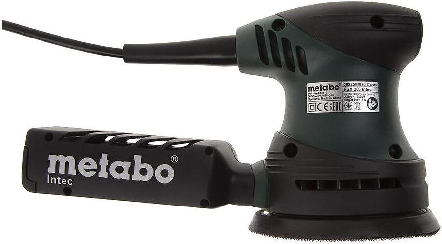 Эксцентриковая шлифмашина Metabo FSX 200 Intec (609225500)