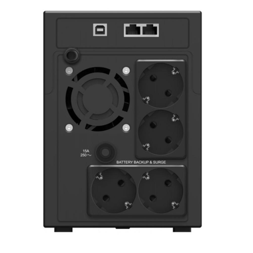 Источник бесперебойного питания Ippon Smart Power Pro II Euro 2200 черный (1029746)
