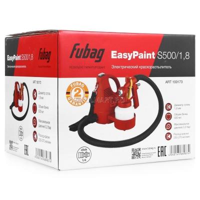 Электрический краскораспылитель Fubag EasyPaint S500/1.8 (100173)