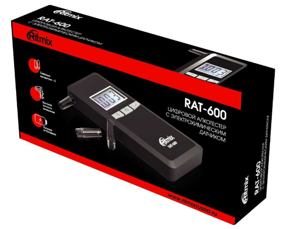 Алкотестер Ritmix RAT-650