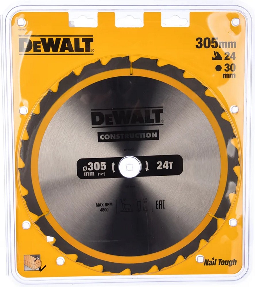 Диск пильный DeWalt DT1958-QZ