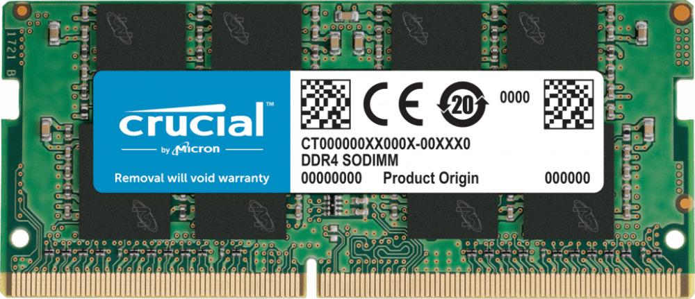 Оперативная память Crucial 8GB DDR4 SODIMM PC4-25600 (CT8G4SFRA32A)