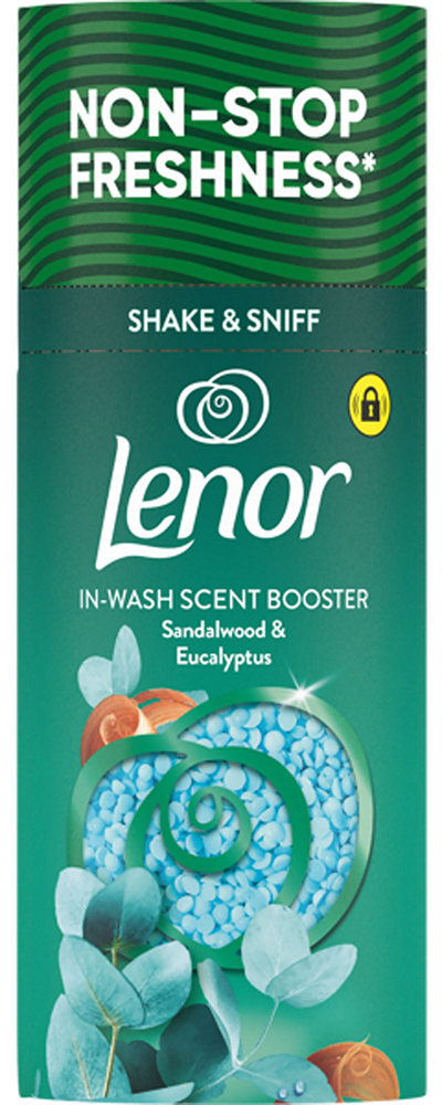 Парфюмированные гранулы для белья Lenor Sandalwood & Eucalyptus 155г