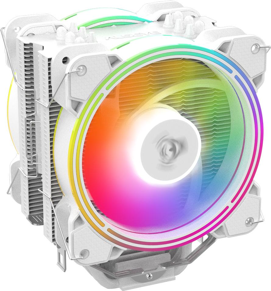 Кулер для процессора Alseye H120D белый