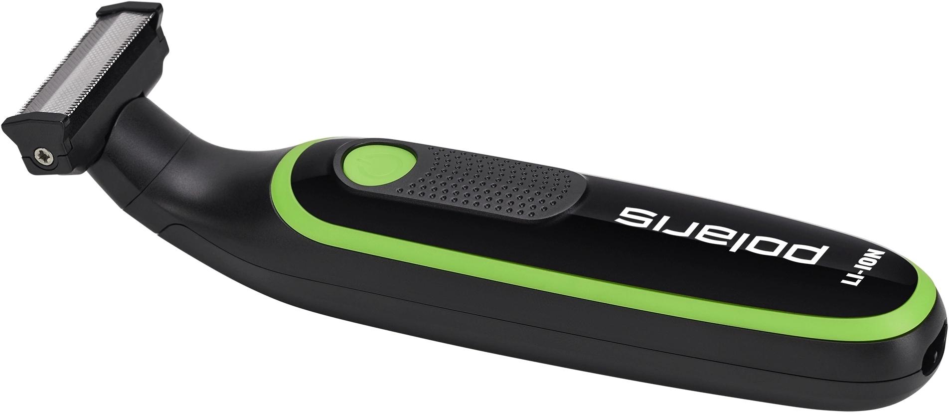 Машинка для стрижки волос Polaris PHC 0303RB черный/лайм