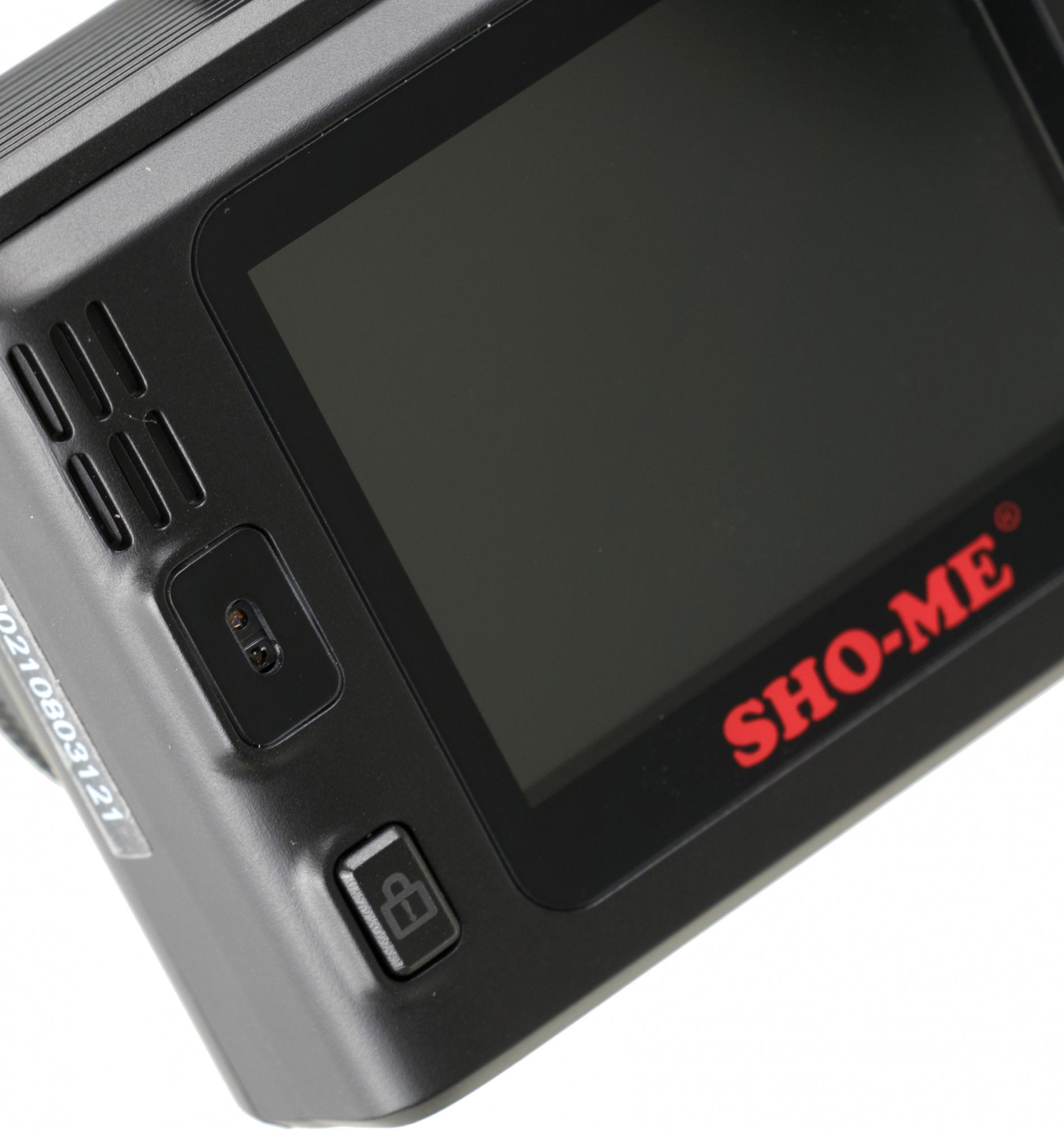 Видеорегистратор-радар детектор Sho-Me Combo Note WiFi DUO черный