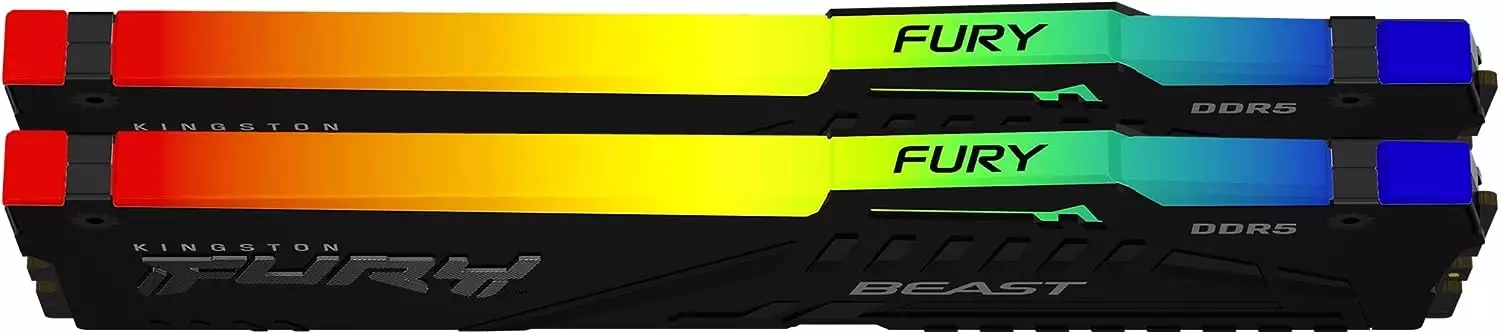 Оперативная память Kingston Fury Beast RGB 2x16GB DDR5 (KF560C30BBAK2-32)