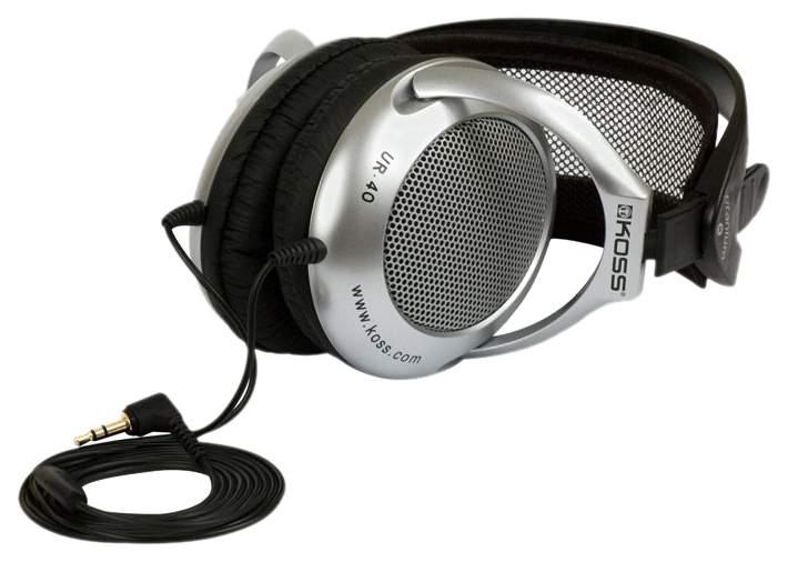 Наушники Koss UR40 Silver/Black (1109338)