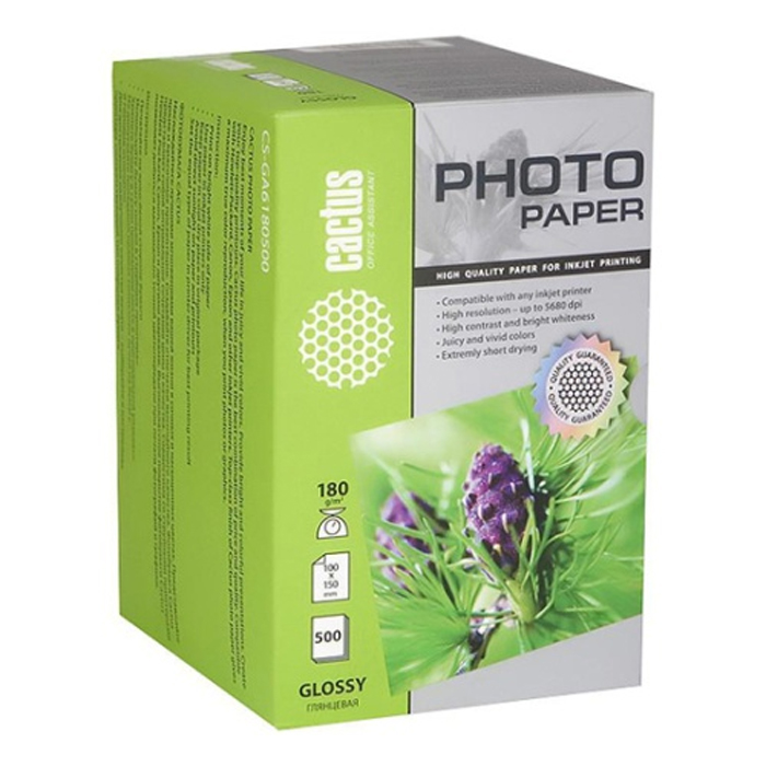 Фотобумага Cactus CS-GA6180500