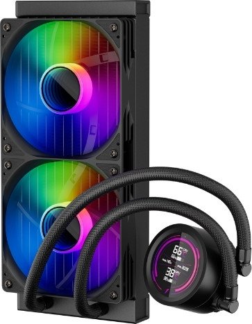 Система жидкостного охлаждения для процессора 1stPlayer TS4 240 Black (TS4-240-BK)