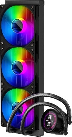 Система жидкостного охлаждения для процессора 1stPlayer TS4 360 Black (TS4-360-BK)