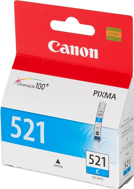 Картридж Canon CLI-521 голубой (2934B004)