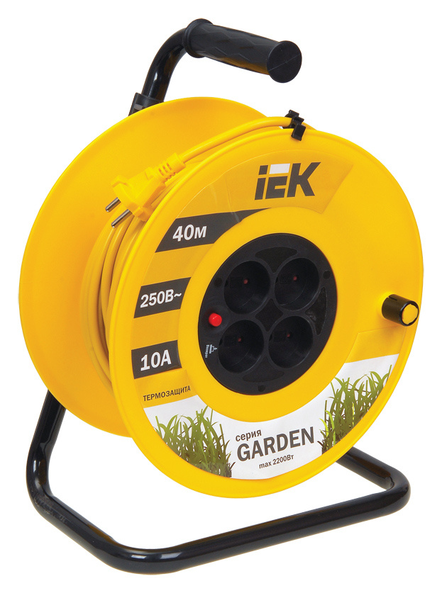 Удлинитель на катушке IEK Garden УК40 (WKP23-10-04-40)