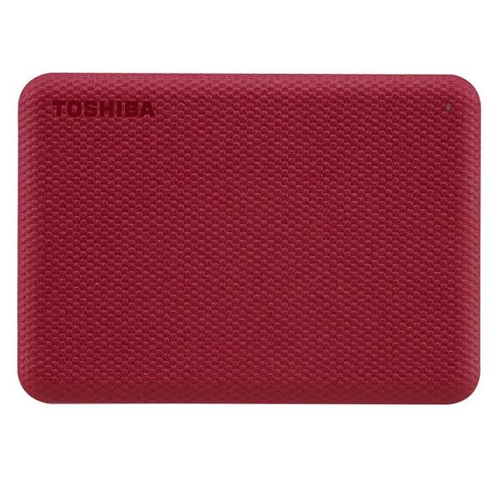 Внешний накопитель Toshiba Canvio Advance 4ТБ красный (HDTCA40ER3CA)