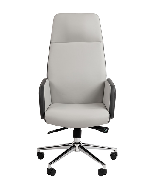 Офисное кресло Chairman 929 экопремиум серый/светло-серый (7174807)