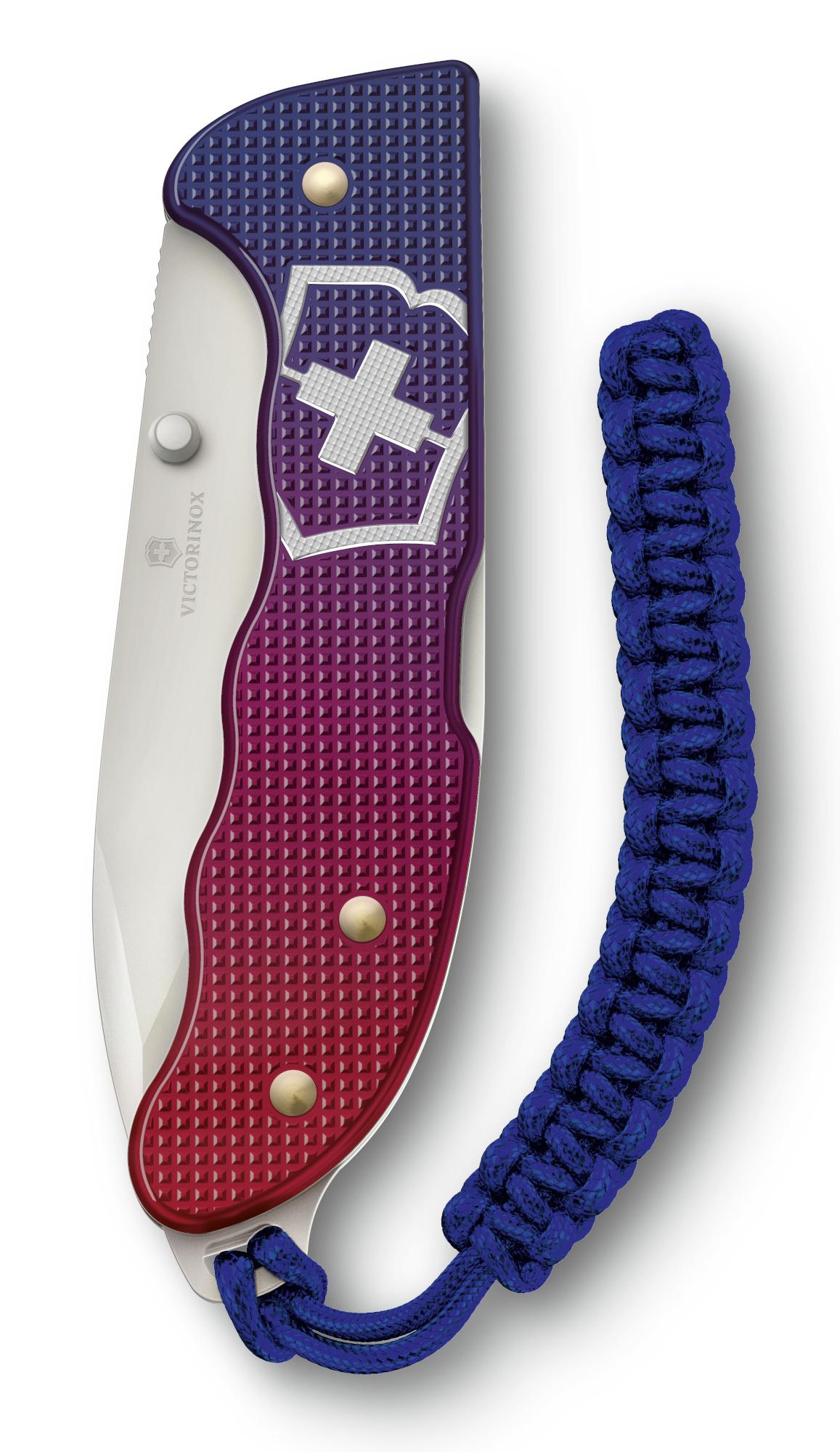 Туристический нож Victorinox Evoke Alox синий/красный (0.9415.D221)