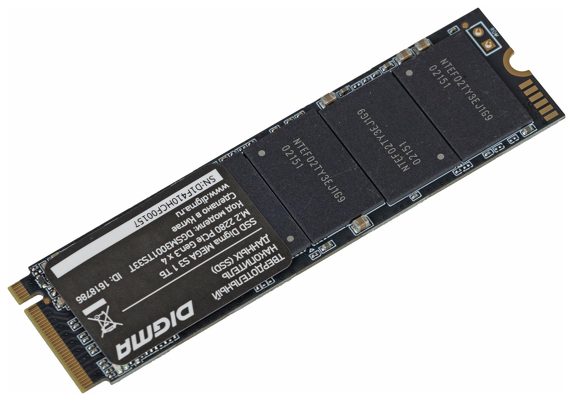 SSD диск Digma Mega S3 1TB (DGSM3001TS33T)