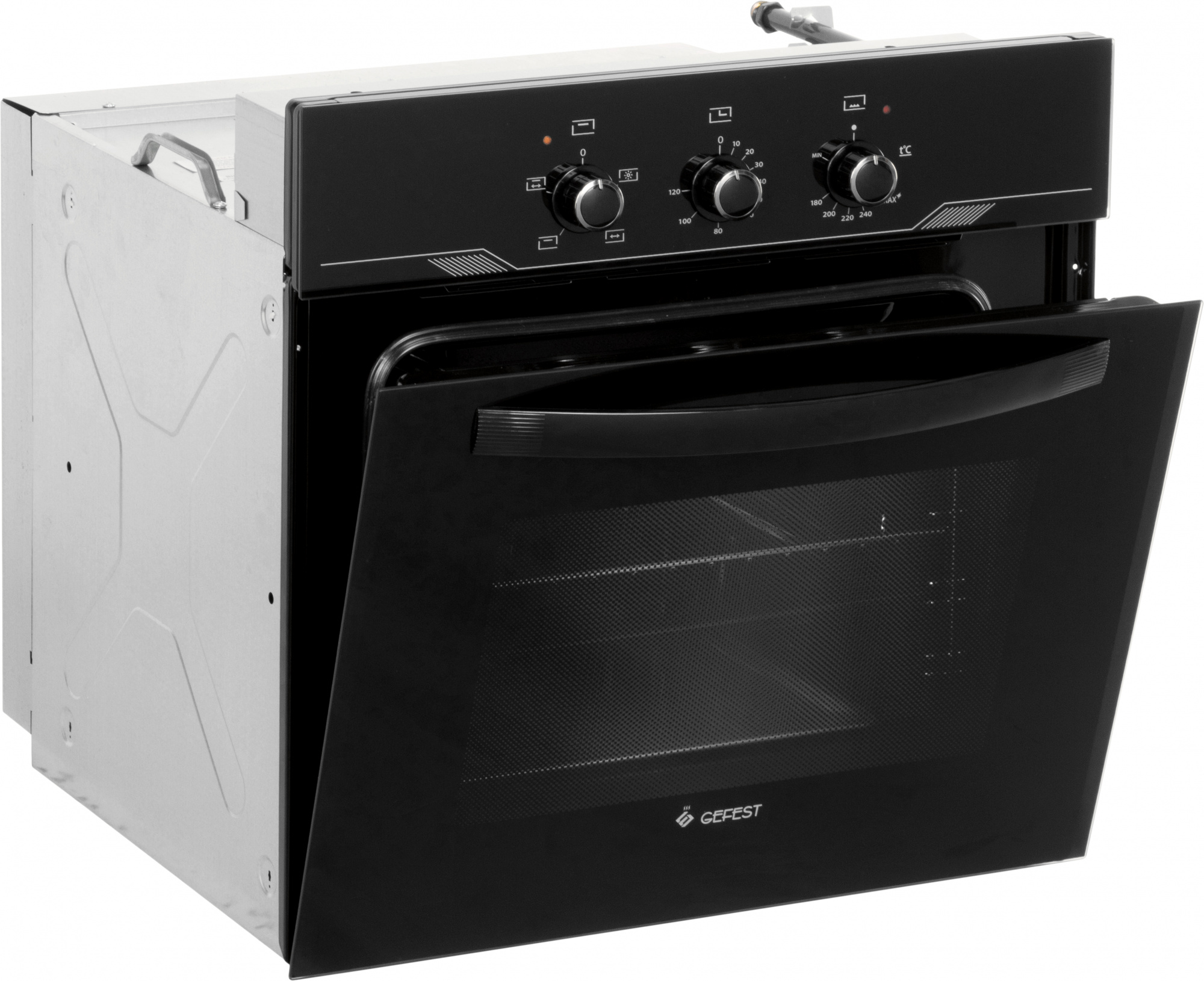 Духовой шкаф Gefest ДГЭ 621-01 черный (382280)