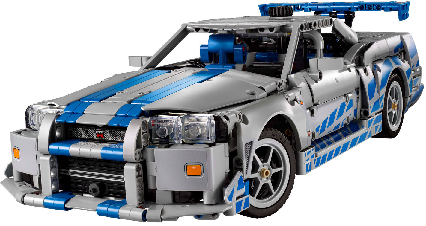 Конструктор Lego Technic Форсаж 2 Nissan Skyline GT-R R34 (42210)