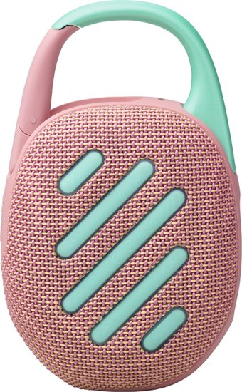 Беспроводная колонка JBL Clip 5 розовый (JBLCLIP5PINK)