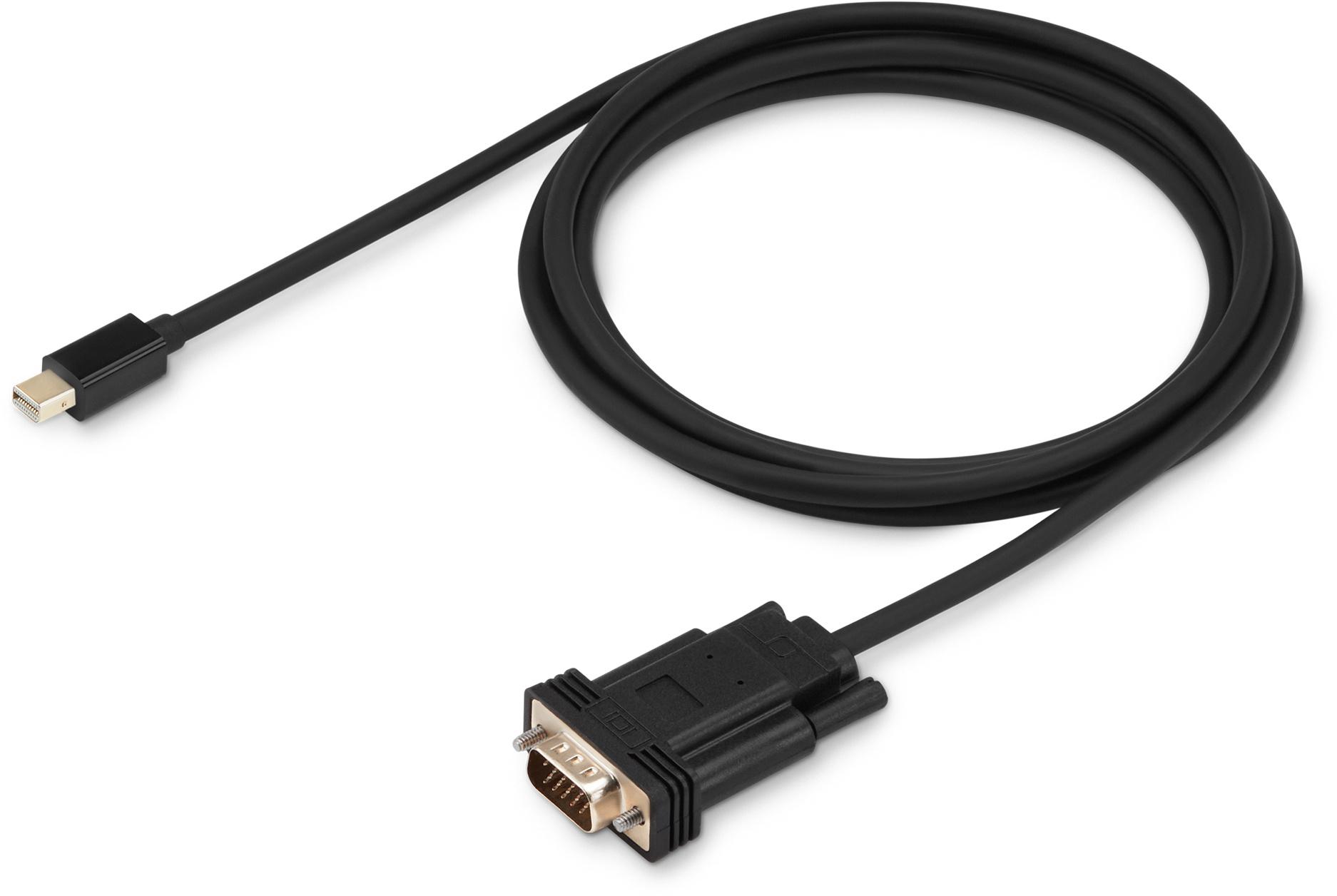 Кабель Buro miniDisplayport (m)/VGA (m) 1.1v 2 м BHP MDPP-VGA-2 черный