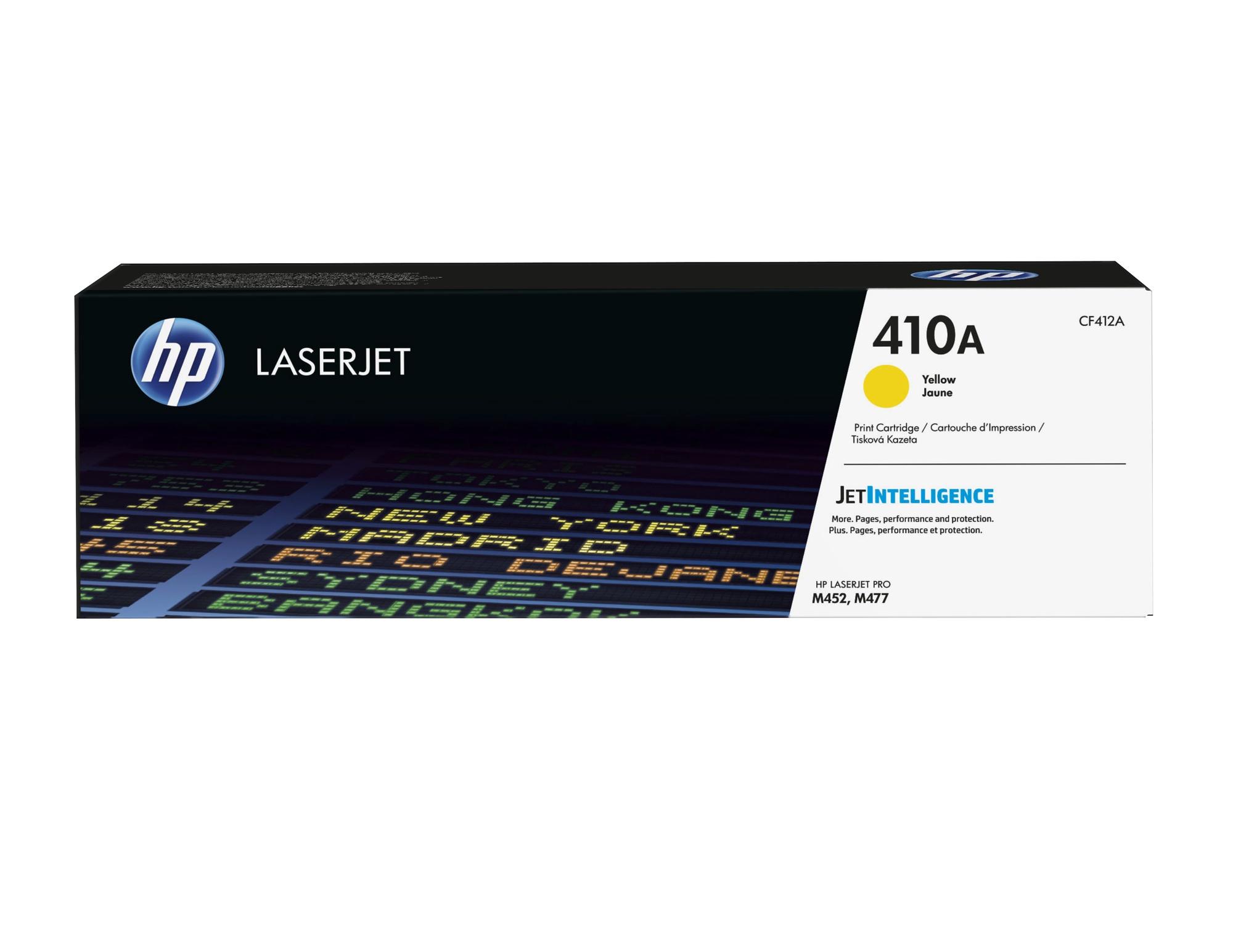 Тонер-картридж HP 410A желтый (CF412A)
