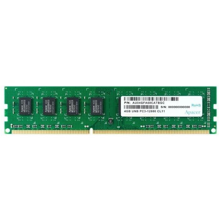Оперативная память Apacer DDR3-1600 4GB PC-12800 (AU04GFA60CATBGC)