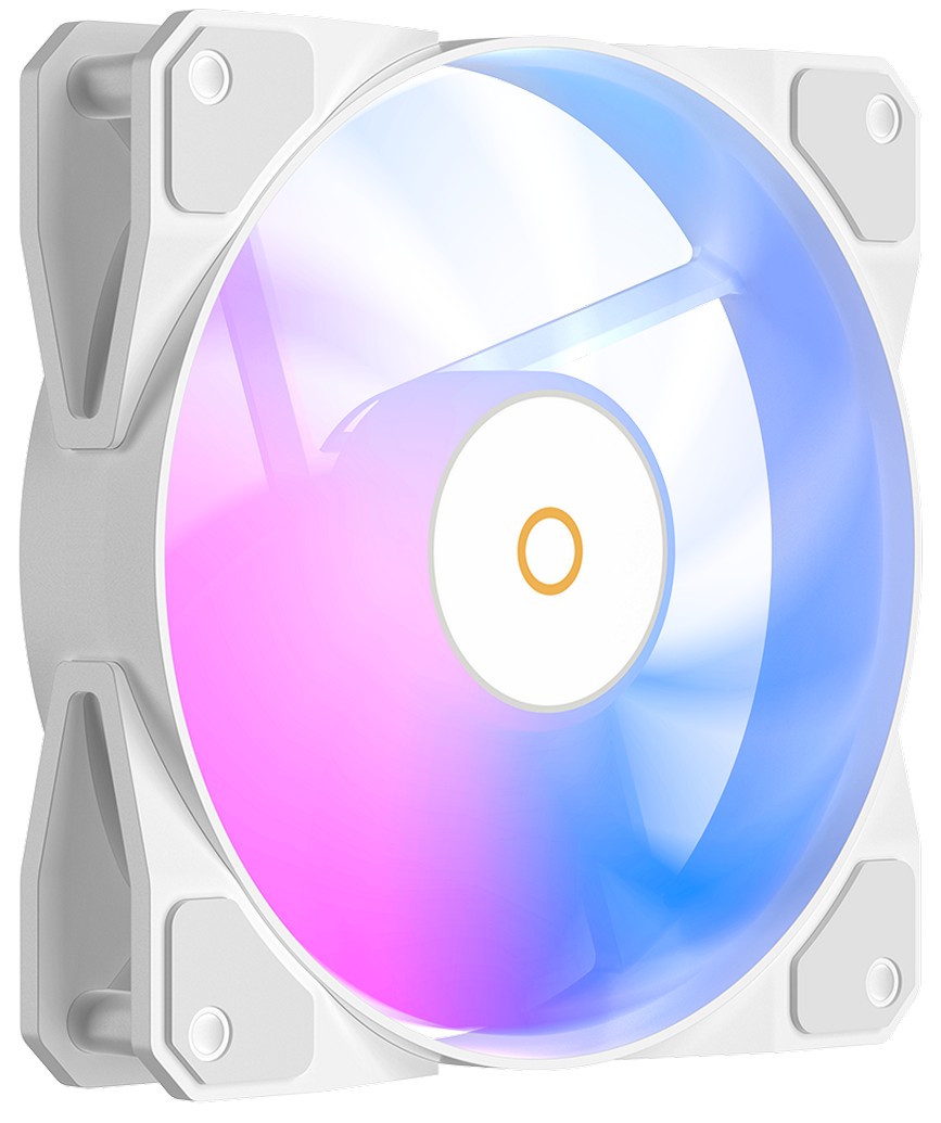 Вентилятор для корпуса Ocypus Beta F12 WH ARGB Reverse Blade White (Beta-F12-WH1AM01X-GL)