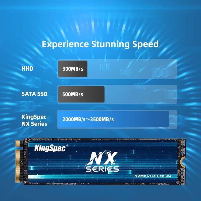 SSD диск Kingspec 1Tb M.2 2280 (NX-1TB)