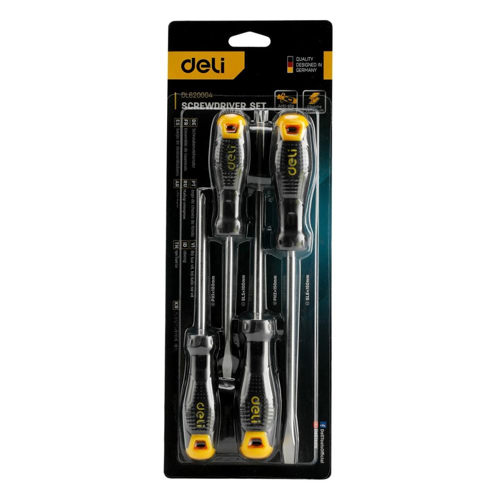 Набор отверток Deli DL620004