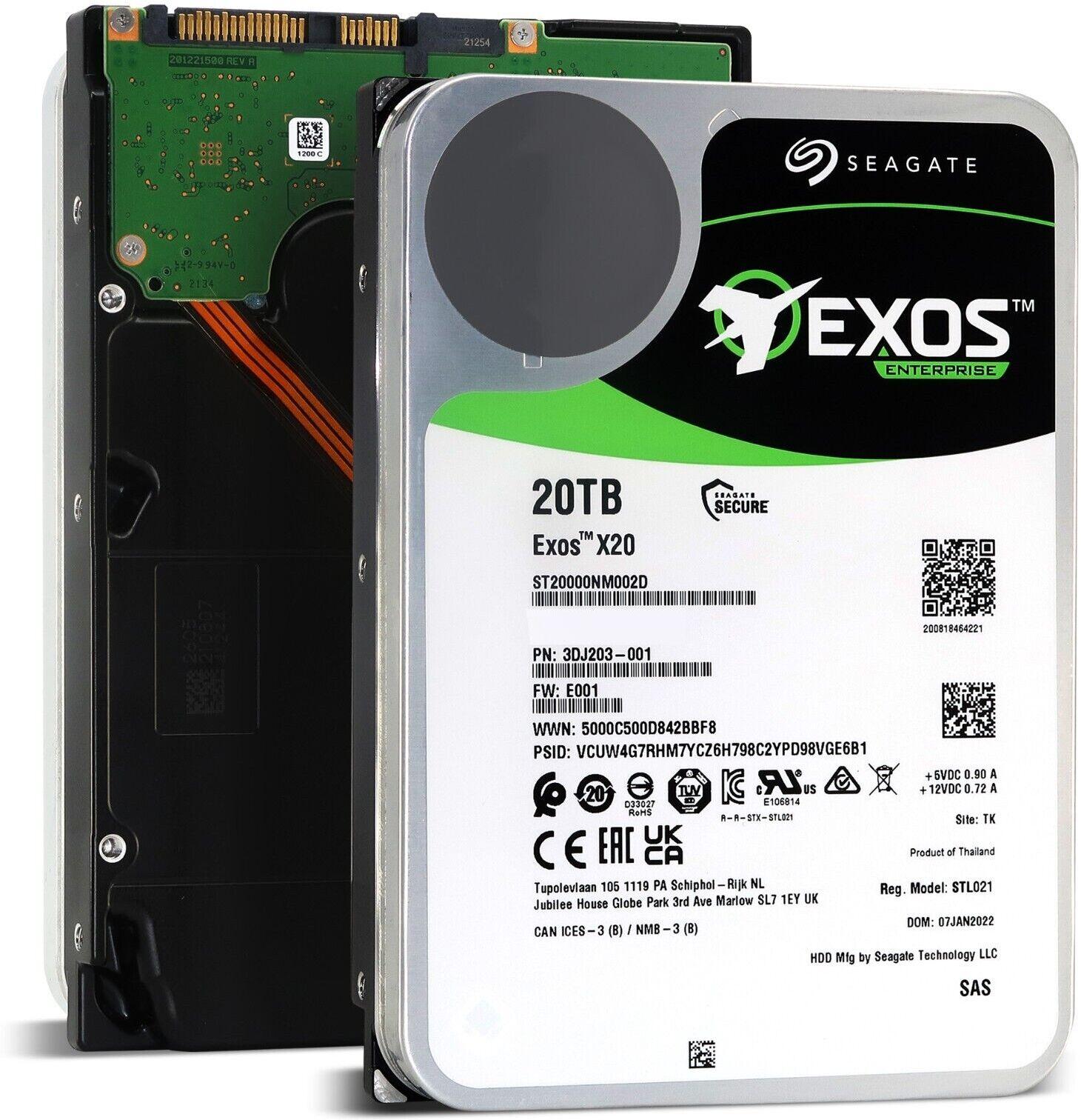 Жесткий диск Seagate 20TB ST20000NM002D