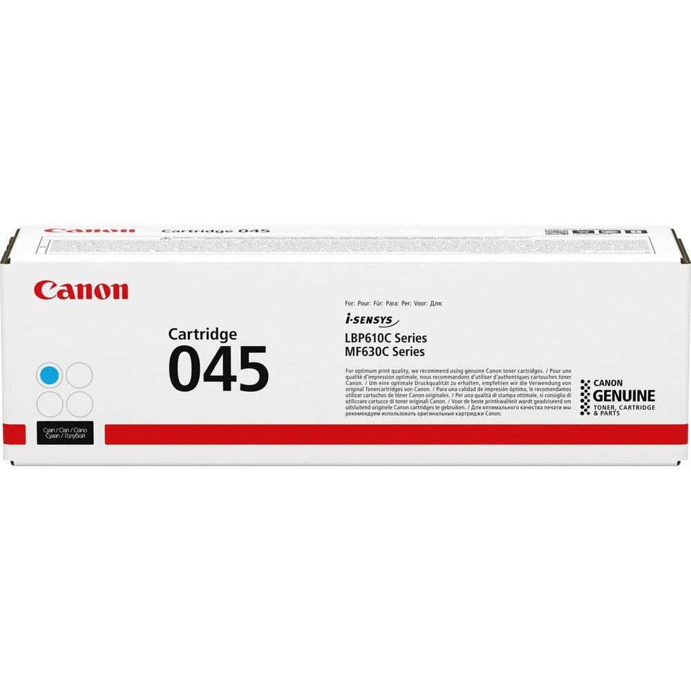 Тонер-картридж Canon 045 C голубой (1241C002)