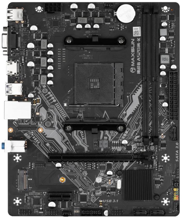 Материнская плата Maxsun Challenger DDR4 (A520M-K)