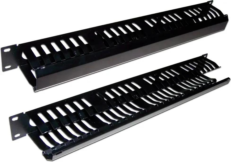 Горизонтальный кабельный органайзер TWT TWT-ORG/CV24-1U