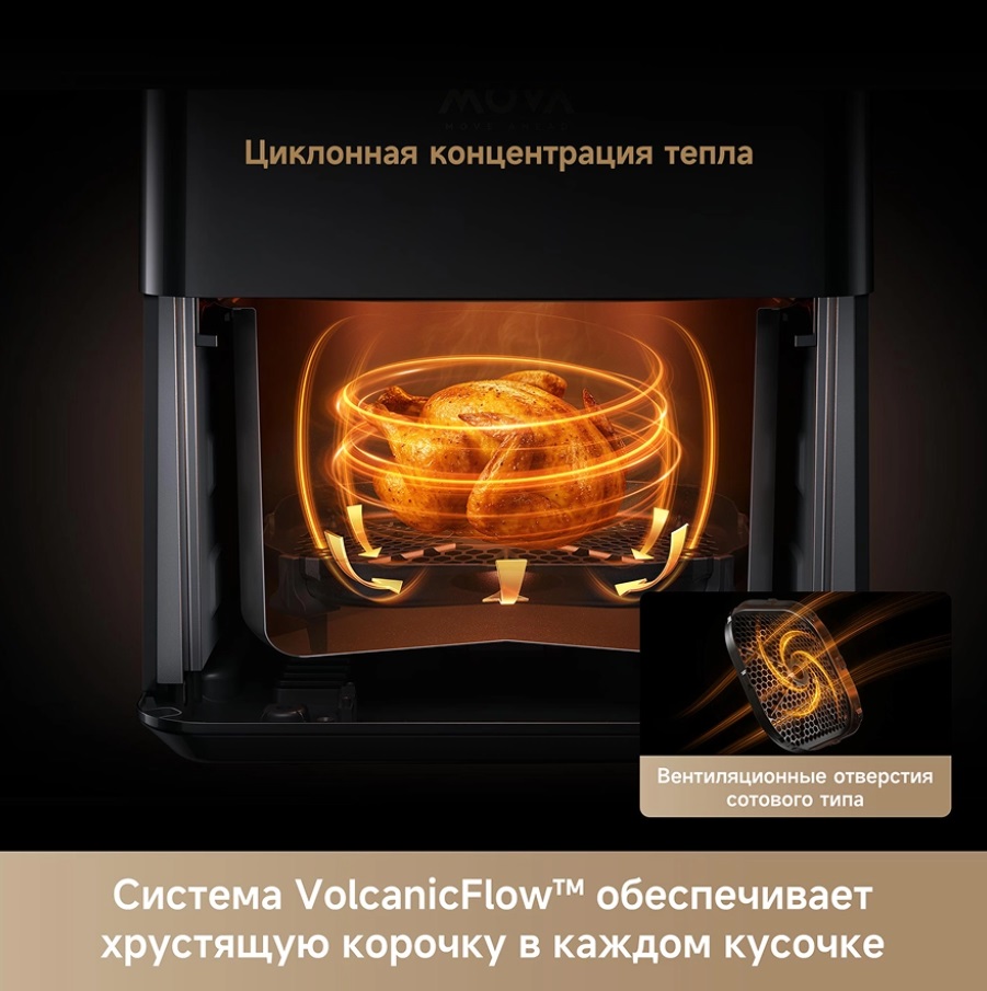 Аэрофритюрница Trouver Air Fryer Metalish AF10 Pro Black