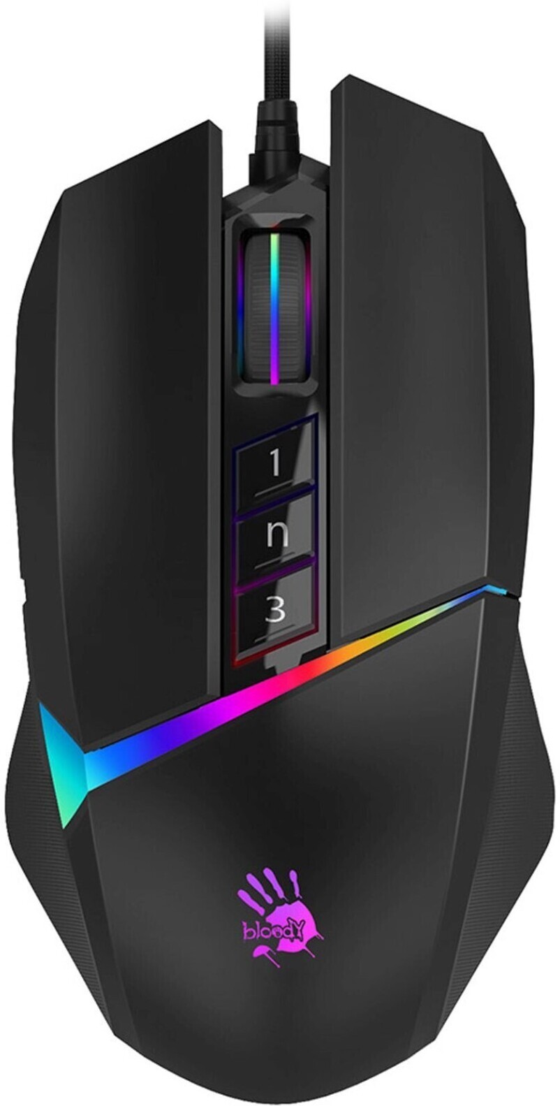 Мышь A4Tech Bloody W60 Max черный