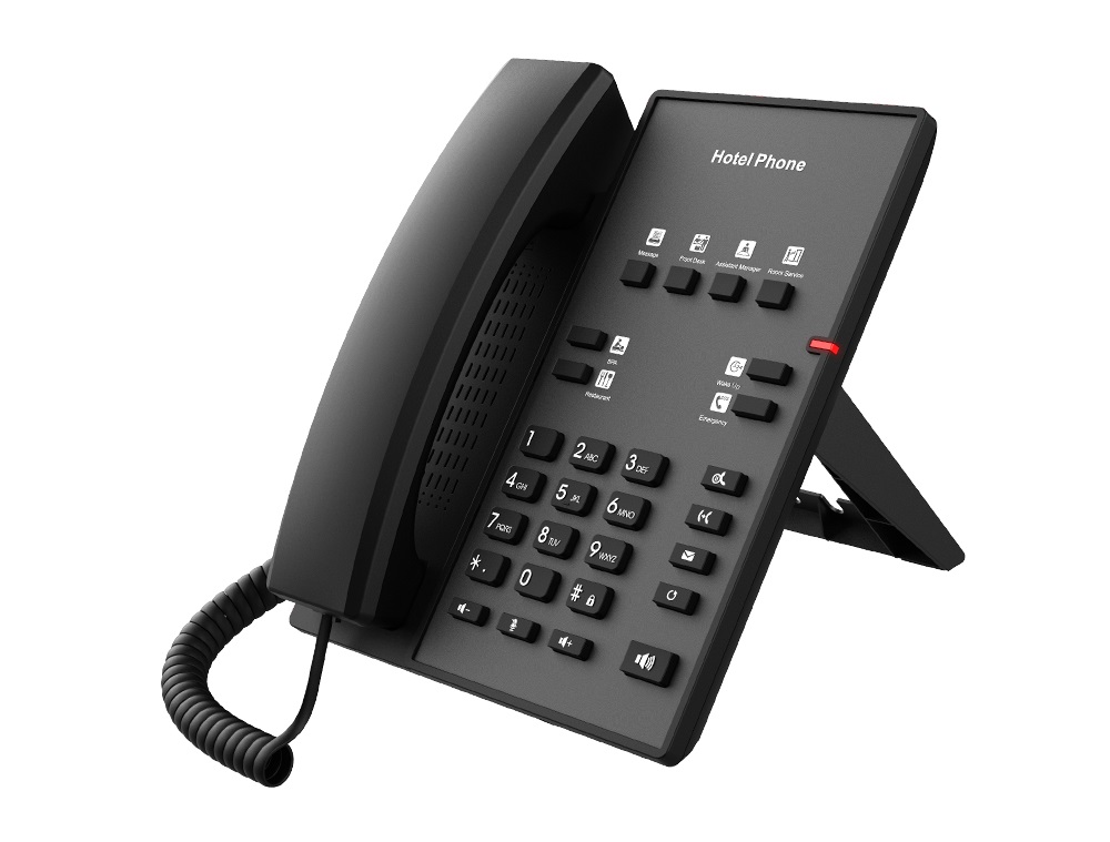 IP-телефон Fanvil H1 черный (H1 HOTEL PHONE)