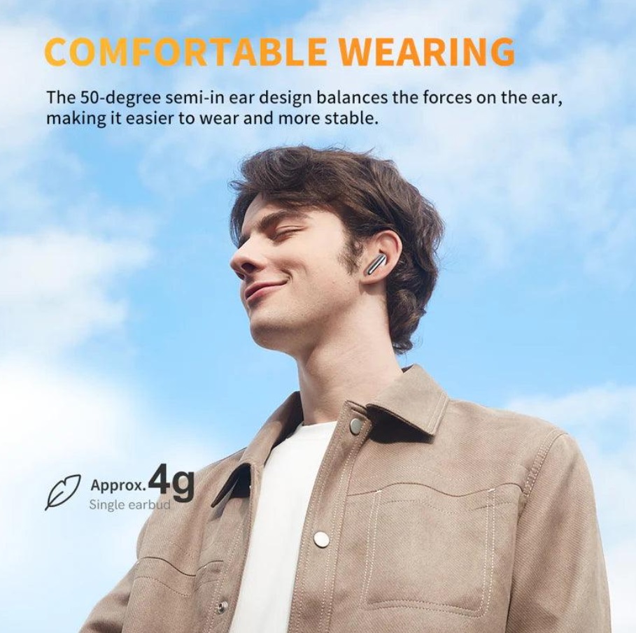 Наушники QCY AilyBuds Pro+ Black (BH23HT10A)