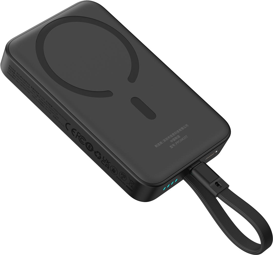 Портативное зарядное устройство Baseus Magnetic Mini 10000mAh Cluster Black (P1002210B113-00)
