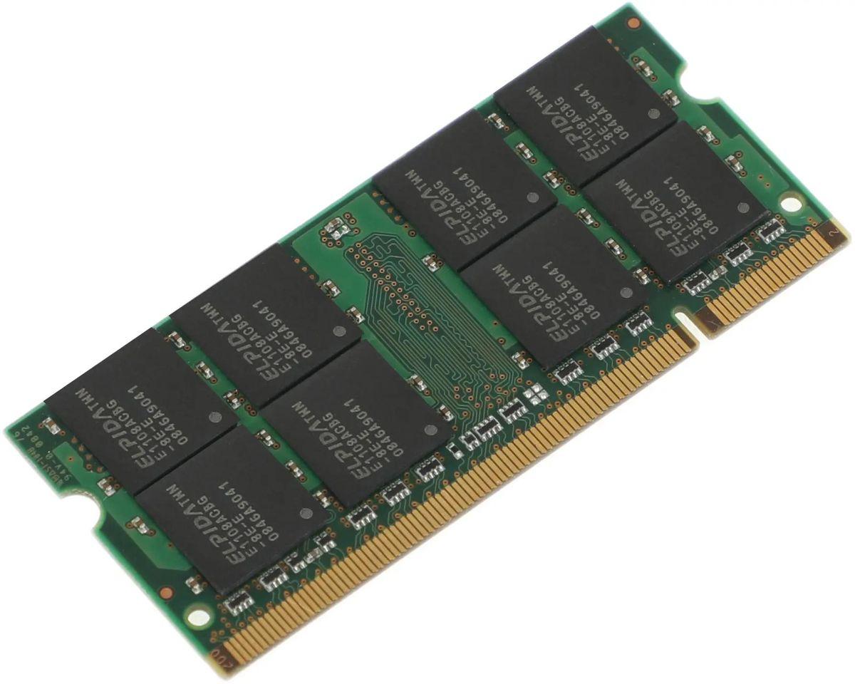 Оперативная память Patriot DDR2-800 2GB PC-6400 SODIMM (PSD22G8002S)