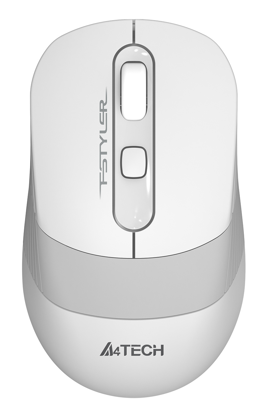 Мышь A4Tech Fstyler FG10S белый/серый