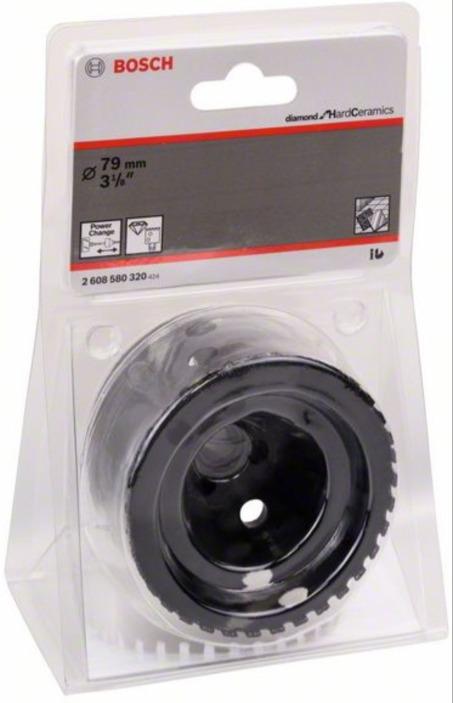 Алмазная коронка Bosch Diamond for Hard Ceramics 79 мм 2.608.580.320