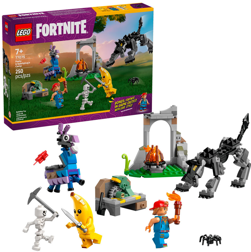 Конструктор Lego Fortnite Лагерь Пили и Спаркплаг (77075)