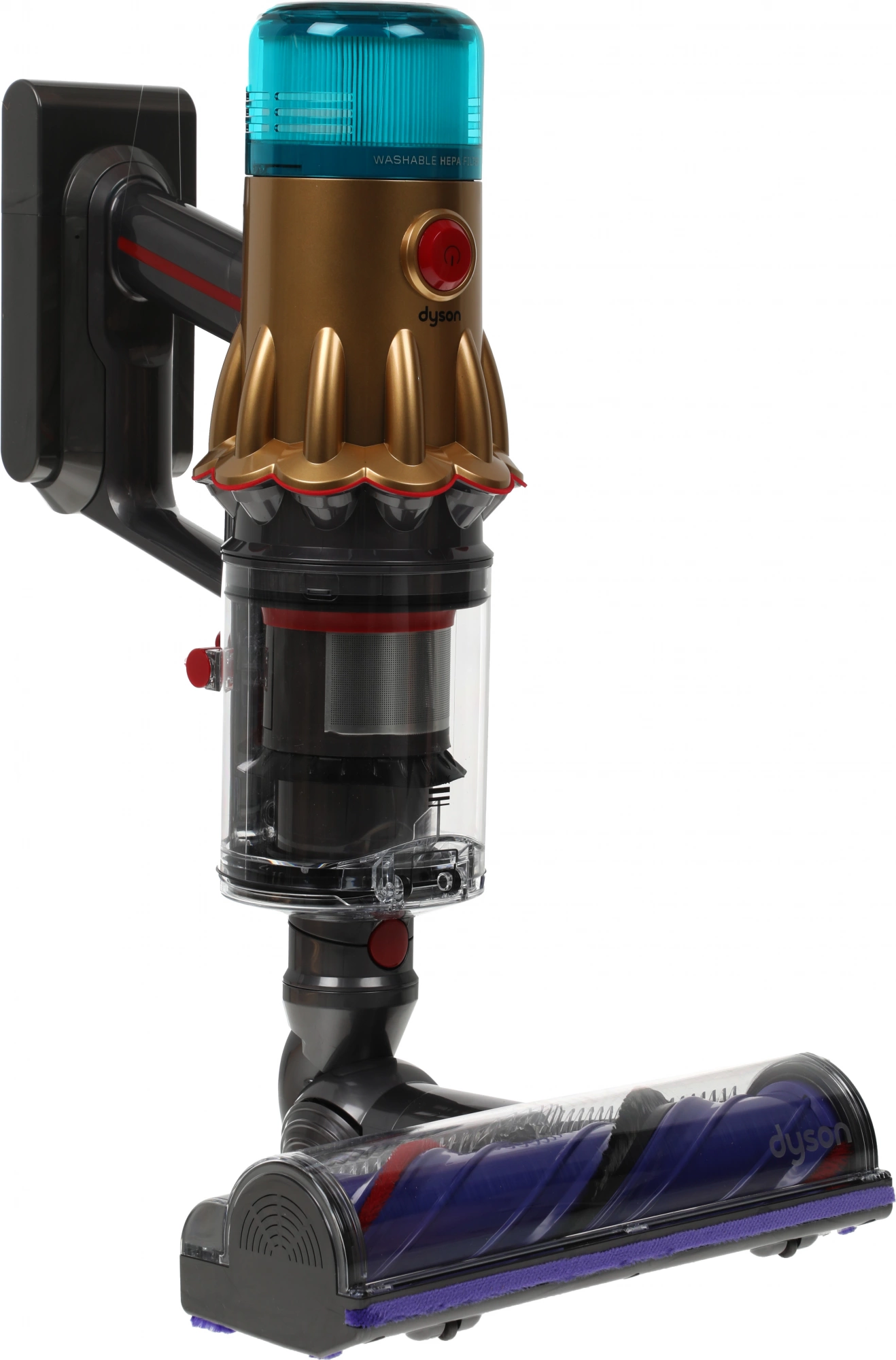 Пылесос Dyson SV46 V12 Detect Slim Absolute золотистый (448870-01)