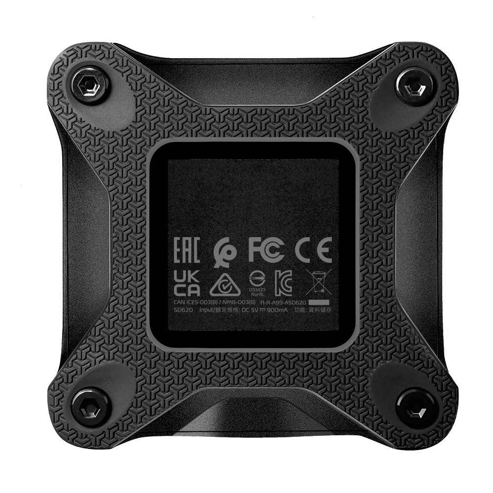 Внешний накопитель A-Data SD620 2TB черный (SD620-2TCBK)